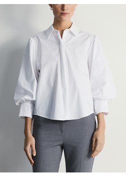 Reserved - Koszula z bufiastymi rękawami - złamana biel ze sklepu Reserved w kategorii Bluzki damskie - zdjęcie 188094082