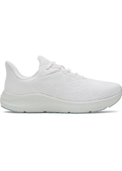 Damskie buty do biegania Under Armour UA W Charged Pursuit 4 Big Logo - białe ze sklepu Sportstylestory.com w kategorii Buty sportowe damskie - zdjęcie 188094233