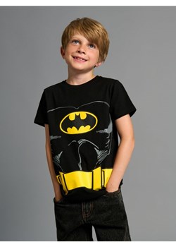 Sinsay - Bawełniana koszulka z krótkim rękawem Batman - czarny ze sklepu Sinsay w kategorii T-shirty chłopięce - zdjęcie 188094514