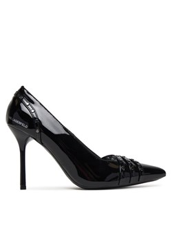 Szpilki KARL LAGERFELD Sarabande KL30927 Czarny ze sklepu eobuwie.pl w kategorii Czółenka - zdjęcie 188094573