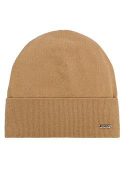 Czapka Boss Lari 50524276 Beżowy ze sklepu eobuwie.pl w kategorii Czapki zimowe damskie - zdjęcie 188094592