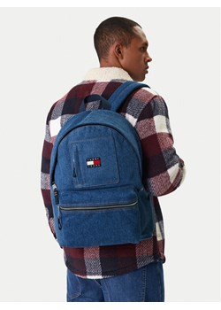 Plecak Tommy Jeans Tjm Utility Denim Backpack AM0AM14052 Niebieski ze sklepu eobuwie.pl w kategorii Plecaki - zdjęcie 188094673