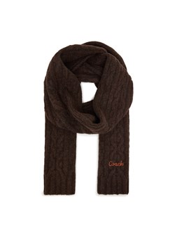 Szalik Coach CCL89 Brązowy ze sklepu eobuwie.pl w kategorii Szaliki i chusty damskie - zdjęcie 188094681