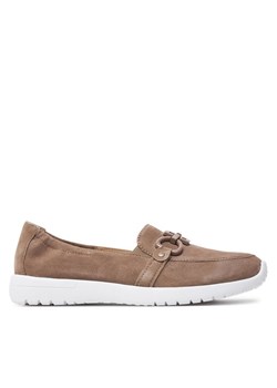 Loafersy Caprice 9-24708-42 Brązowy ze sklepu eobuwie.pl w kategorii Półbuty damskie - zdjęcie 188094700