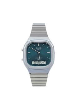 Zegarek Casio AQ-240E-3AEF Srebrny ze sklepu eobuwie.pl w kategorii Zegarki - zdjęcie 188094751