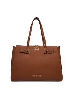 Torebka LOVE MOSCHINO JC4124PP1OLM0200 Brązowy ze sklepu eobuwie.pl w kategorii Torby Shopper bag - zdjęcie 188094763