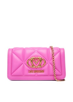 LOVE MOSCHINO Torebka JC5640PP1OLC0604 Różowy ze sklepu MODIVO w kategorii Kopertówki - zdjęcie 188095534