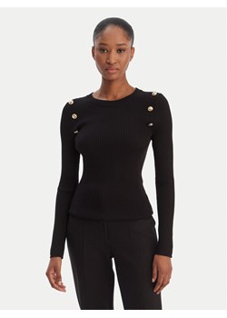 Guess Sweter W6RR58 Z2YK2 Czarny Regular Fit ze sklepu MODIVO w kategorii Swetry damskie - zdjęcie 188095551