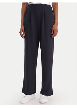 Vero Moda Spodnie materiałowe Hali 10339404 Granatowy Straight Fit ze sklepu MODIVO w kategorii Spodnie damskie - zdjęcie 188095583