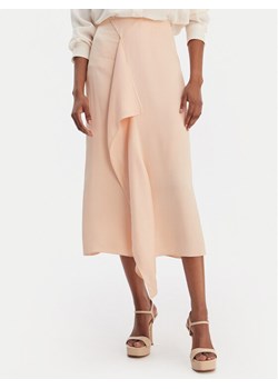 BOSS Spódnica midi Vemuth 50552076 Różowy Regular Fit ze sklepu MODIVO w kategorii Spódnice - zdjęcie 188095653