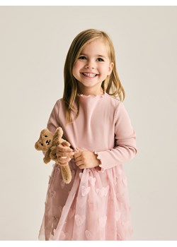Reserved - Sukienka z tiulem - brudny róż ze sklepu Reserved w kategorii Sukienki dziewczęce - zdjęcie 188096421