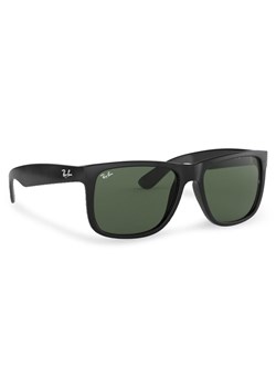 Okulary przeciwsłoneczne Ray-Ban Justin 0RB4165 601/71 Czarny ze sklepu eobuwie.pl w kategorii Okulary przeciwsłoneczne męskie - zdjęcie 188096702