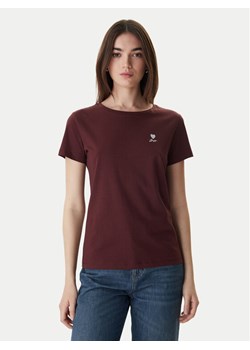 BOSS T-Shirt 50556994 Brązowy Regular Fit ze sklepu MODIVO w kategorii Bluzki damskie - zdjęcie 188096822