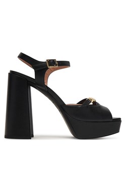 LOVE MOSCHINO Sandały JA1604CG1OIE0000 Czarny ze sklepu MODIVO w kategorii Sandały damskie - zdjęcie 188096841