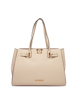 LOVE MOSCHINO Torebka JC4124PP1OLM0110 Écru ze sklepu MODIVO w kategorii Torby Shopper bag - zdjęcie 188096874
