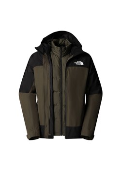Kurtka męska The North Face 3 in 1 Mountain Light Triclimate Gore-Tex 0A84FCBQW1 - zielona ze sklepu streetstyle24.pl w kategorii Kurtki męskie - zdjęcie 188098150