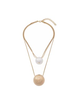 Weekend Max Mara Naszyjnik 2615751084650 Złoty ze sklepu MODIVO w kategorii Naszyjniki - zdjęcie 188098394