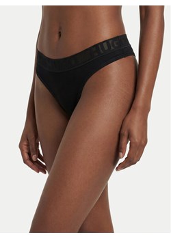 HUGO Stringi 50557141 Czarny ze sklepu MODIVO w kategorii Majtki damskie - zdjęcie 188098424