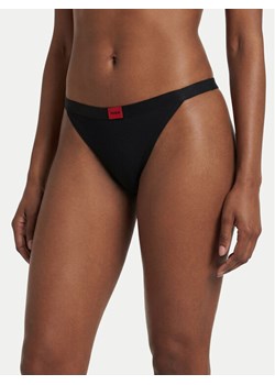 HUGO Stringi 50557160 Czarny ze sklepu MODIVO w kategorii Majtki damskie - zdjęcie 188098482