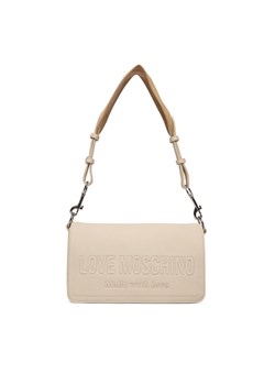 Torebka LOVE MOSCHINO JC4046PP1OLE0110 Écru ze sklepu eobuwie.pl w kategorii Listonoszki - zdjęcie 188098511