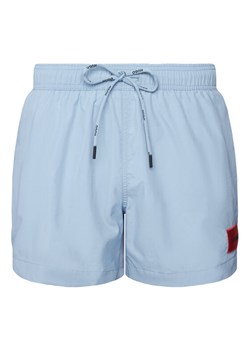 HUGO Szorty kąpielowe Dominica 50493450 Granatowy Regular Fit ze sklepu MODIVO w kategorii Kąpielówki - zdjęcie 188098531