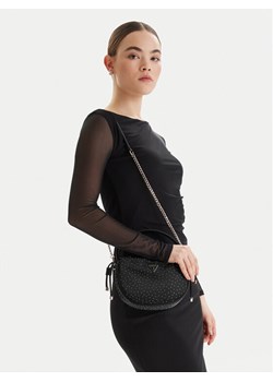 Torebka Guess Elsie Mini HWSR96 50750 Czarny ze sklepu eobuwie.pl w kategorii Torebki worki - zdjęcie 188099413