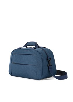 Granatowa torba podróżna  40x25x20 cm ze sklepu Słoń Torbalski w kategorii Torby podróżne - zdjęcie 188099704