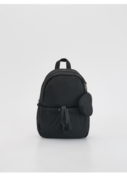 Reserved - Plecak z portfelem - czarny ze sklepu Reserved w kategorii Plecaki dla dzieci - zdjęcie 188099881