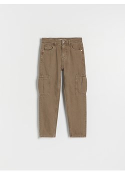 Reserved - Classic denim regular - brązowy ze sklepu Reserved w kategorii Spodnie chłopięce - zdjęcie 188099960