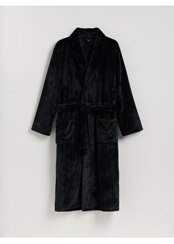 Reserved - Szlafrok z paskiem - czarny ze sklepu Reserved w kategorii Szlafroki męskie - zdjęcie 188099992