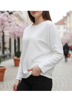 Wiosenna bluzka damska Ecru /H UB315 U195/ ze sklepu Pantofelek24.pl w kategorii Bluzki damskie - zdjęcie 188100911