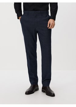 Reserved - Spodnie garniturowe slim fit - granatowy ze sklepu Reserved w kategorii Spodnie męskie - zdjęcie 188101202