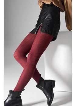 Ciepłe rajstopy z kaszmirem bordowe L2011 Cashmere Viscosa 120 DEN, Kolor bordowy, Rozmiar 2, LEGS ze sklepu Primodo w kategorii Rajstopy - zdjęcie 188101801