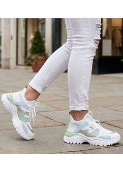 Wsuwane buty sportowe damskie /C7-2 11493 T693/ ze sklepu Pantofelek24.pl w kategorii Buty sportowe damskie - zdjęcie 188102270