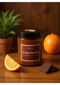 Sinsay - Świeczka z motywem świątecznym Orange Chocolate - brązowy ze sklepu Sinsay w kategorii Dekoracje bożonarodzeniowe - zdjęcie 188102561