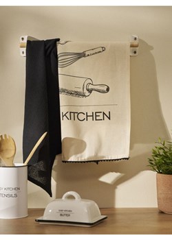 Sinsay - Ścierki kuchenne 2 pack - kremowy ze sklepu Sinsay w kategorii Fartuchy kuchenne - zdjęcie 188103263