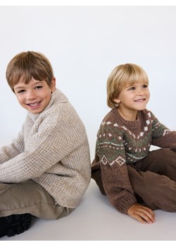 Reserved - Sweter z domieszką wełny - złamana biel ze sklepu Reserved w kategorii Swetry chłopięce - zdjęcie 188103371