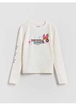 Reserved - Koszulka Atomówki - złamana biel ze sklepu Reserved w kategorii Bluzki dziewczęce - zdjęcie 188104280