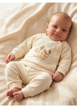 Sinsay - Bluza z podwiniętymi mankietami - kremowy ze sklepu Sinsay w kategorii Bluzy i swetry - zdjęcie 188104812