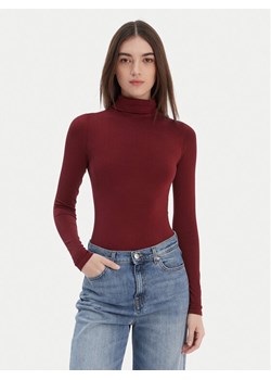Wolford Body Colorado 75083 Bordowy Slim Fit ze sklepu MODIVO w kategorii Bluzki damskie - zdjęcie 188104874