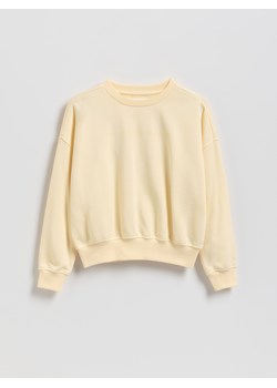 Reserved - Bluza z nadrukiem - kremowy ze sklepu Reserved w kategorii Bluzy dziewczęce - zdjęcie 188105294