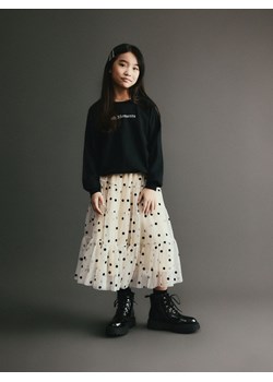 Reserved - Bluza z nadrukiem - czarny ze sklepu Reserved w kategorii Bluzki dziewczęce - zdjęcie 188105300