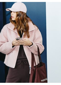 Reserved - Bluza z modalem - ciemnobrązowy ze sklepu Reserved w kategorii Bluzy damskie - zdjęcie 188105712