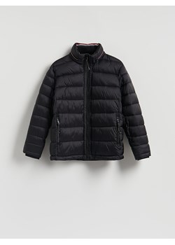 Reserved - Pikowana kurtka z chowanym kapturem - czarny ze sklepu Reserved w kategorii Kurtki męskie - zdjęcie 188105734