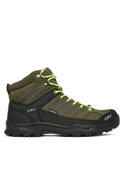 CMP Trekkingi Rigel Mid WaterProof 3Q12944J Zielony ze sklepu MODIVO w kategorii Buty trekkingowe dziecięce - zdjęcie 188106024