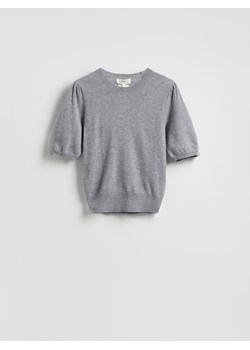 Reserved - Wełniany sweter - jasnoszary ze sklepu Reserved w kategorii Swetry damskie - zdjęcie 188106140