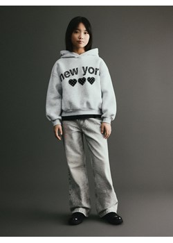 Reserved - Jeansy bootcut - jasnoszary ze sklepu Reserved w kategorii Spodnie dziewczęce - zdjęcie 188106190