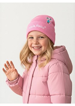 Sinsay - Czapka z haftowanym napisem Kitty Kotty - różowy ze sklepu Sinsay w kategorii Czapki dziecięce - zdjęcie 188106531