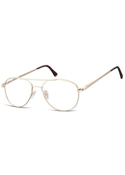 Okulary oprawki dziecięce zerówki Pilotki MK3-44D złote ze sklepu Stylion w kategorii Zegarki - zdjęcie 188107114