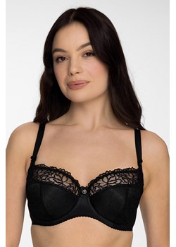 Biustonosz półusztywniany Gaia 899 Goldie czarny 3 ze sklepu kontri.pl w kategorii Biustonosze - zdjęcie 188107160